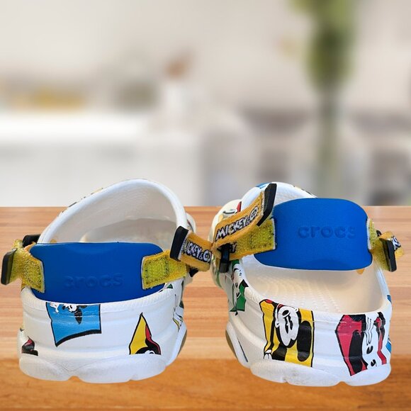 Mickey Mouse Clogs for Kids by Crocs – Mickey & Co. Toddler Size 11 - Picture 6 of 9